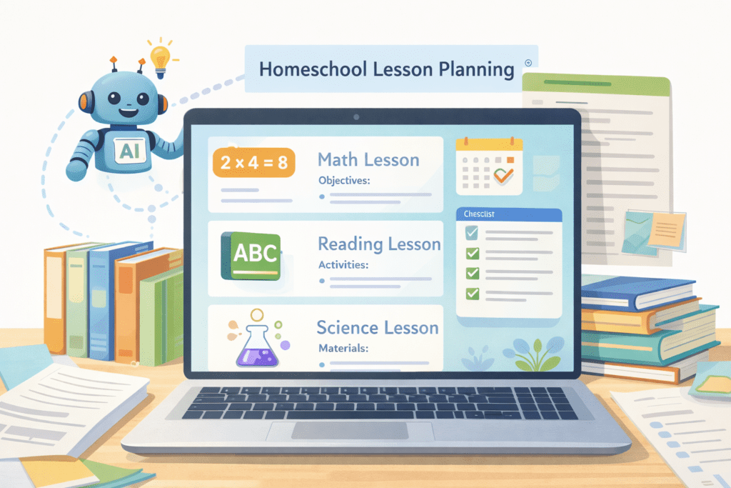 How AI Simplifies Homeschool Lesson Planning - The AI Homeschooler