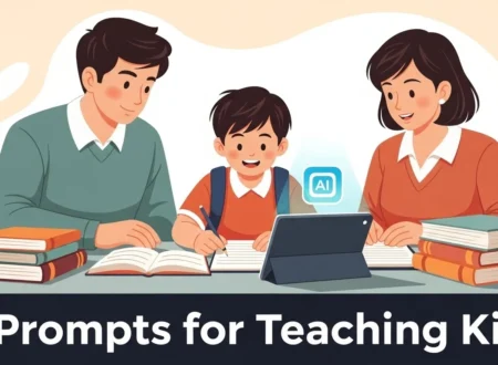 AI prompts for teaching children with parent and teacher guidance