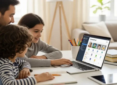 Time4Learning homeschool curriculum dashboard for students