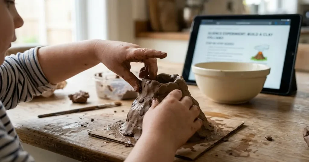 Hands-on homeschool STEM project generated by artificial intelligence.