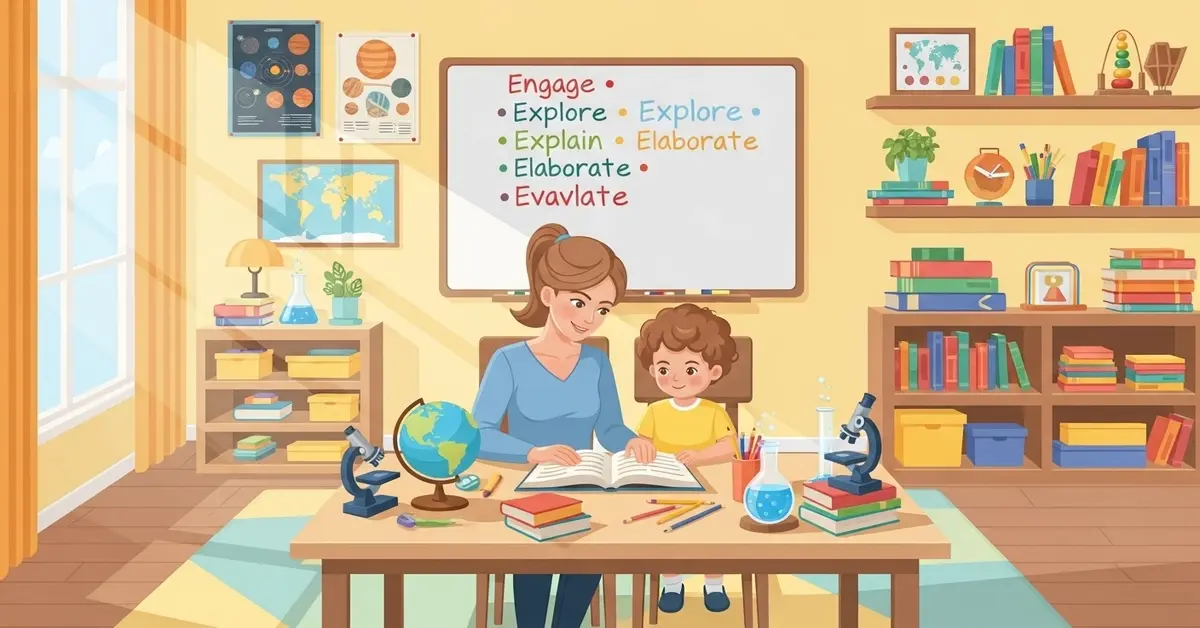 5E lesson plan guide for homeschool parents — complete framework 2026