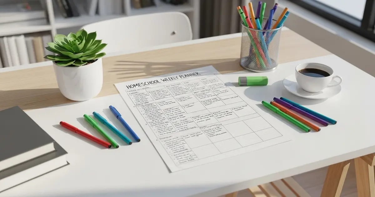 Homeschool Planners Free Printable: Your Ultimate 2026 Homeschool Organization Guide - The AI Homeschooler